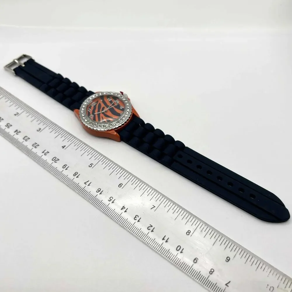 Orange Tiger Men's Watch